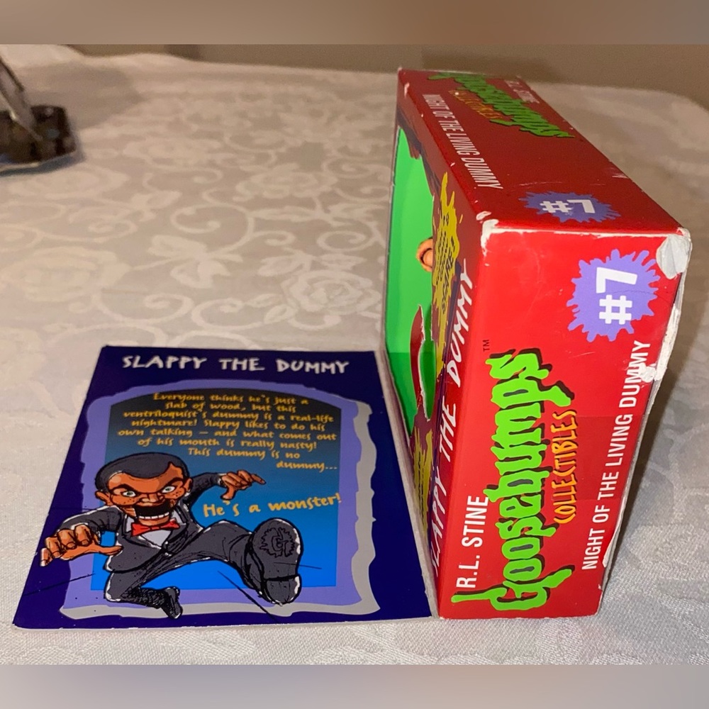 Vintage GOOSEBUMPS Collectables, Rare doll,Number #7 -Night of the Living Dummy - Picture 10 of 15